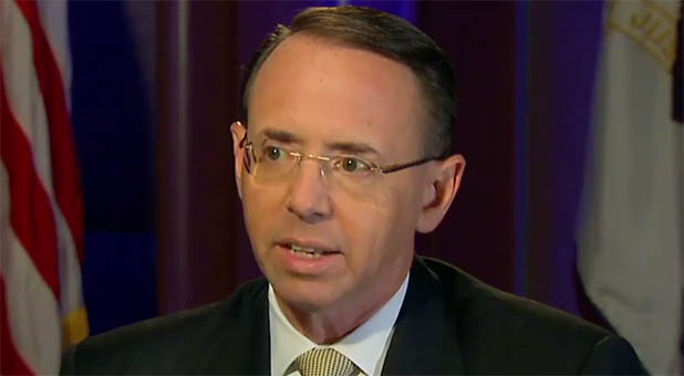 Deputy Attorney General Rod Rosenstein