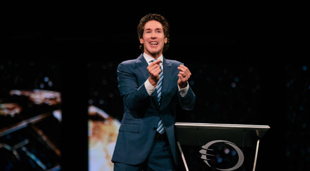 Joel Osteen pastors Lakewood Church in Houston.