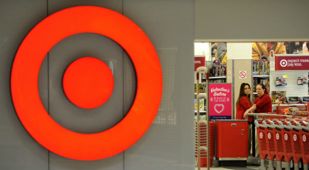 Employees work at a Target store at St. Albert, Alberta, Jan. 15, 2015.