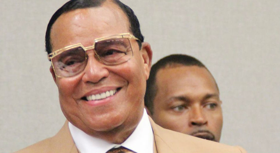 Nation of Islam leader Louis Farrakhan