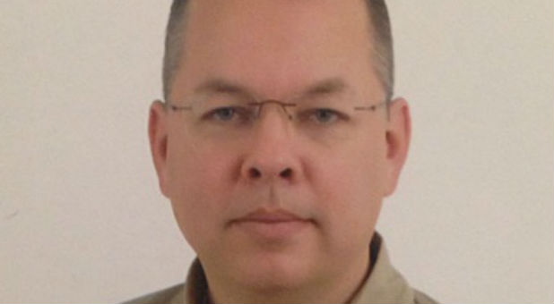 Pastor Andrew Brunson is imprisoned in Turkey.