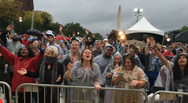 Women contend for their families and the nation at Rise Up.