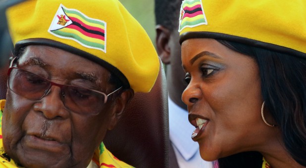 Robert and Grace Mugabe