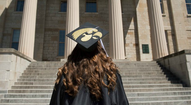 A student at the University of Iowa.