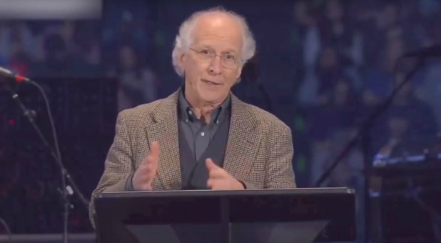 John Piper preaches at Passion 2018.