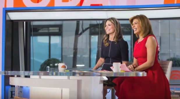 Savannah Guthrie and Hoda Kotb on the