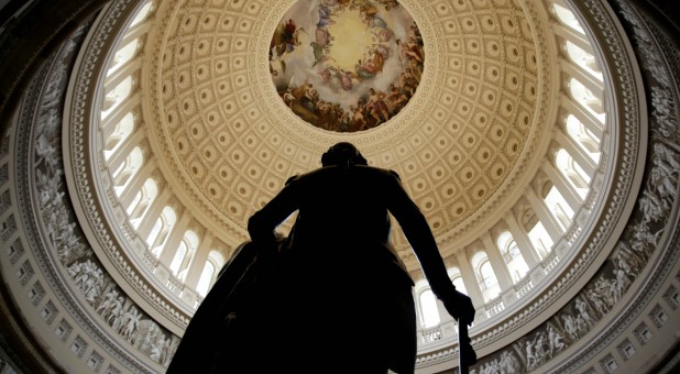 The Capitol rotunda