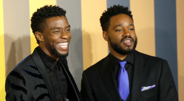 Actor Chadwick Boseman and Director Ryan Coogler