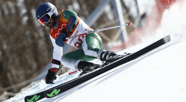 Muhammad Karim of Pakistan competes.