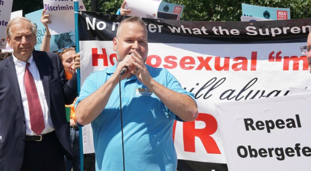 To mark the three-year anniversary of this case, Americans For Truth About Homosexuality (AFTAH) stood outside the Supreme Court to denounce the decision and demand a repeal.