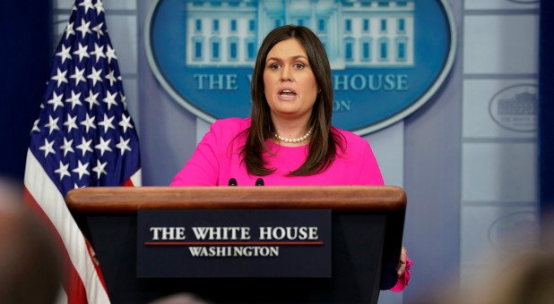 White House Press Secretary Sarah Huckabee Sanders