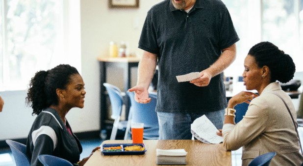 A scene from 'Overcomer.'