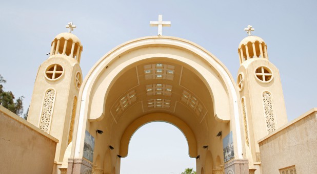 An Egyptian monastery.