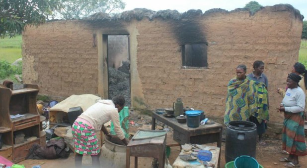 The aftermath of Fulani attacks in Barkin Ladi, on Aug. 28, 2018.