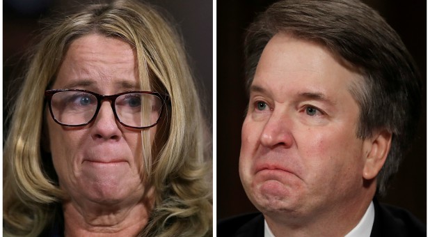 Professor Christine Blasey Ford and U.S. Supreme Court nominee Brett Kavanaugh