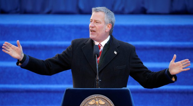 New York City Mayor Bill de Blasio