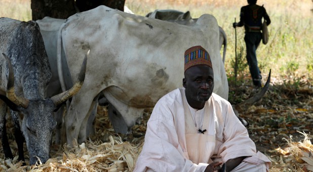 A Fulani herdsman