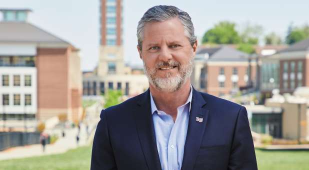 Liberty University President Jerry Falwell