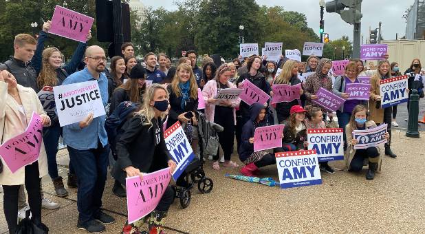 250 Believers Back Amy Coney Barrett During Senate Hearings