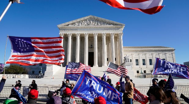 18 States and Trump Team Join Texas in Supreme Court Case Challenging Election Outcomes in 4 Key States