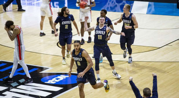 ORU Shocks Ohio State, Wins First NCAA Tournament Game in 47 Years