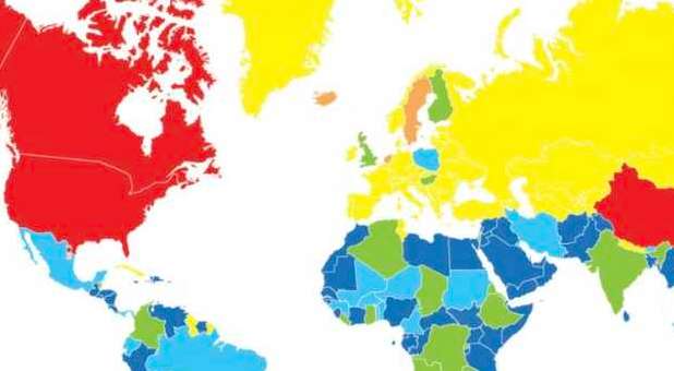 Study Finds American Abortion Laws Among the Top Six Worst Worldwide