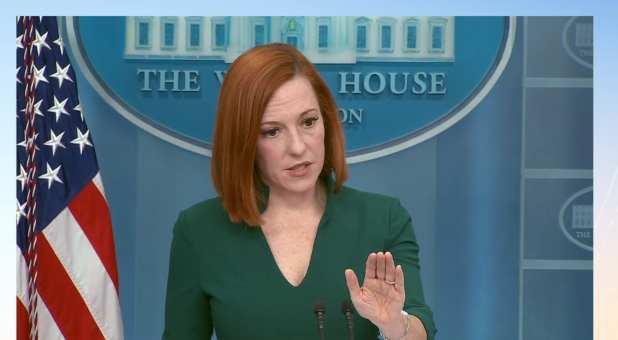 White House press secretary Jen Psaki