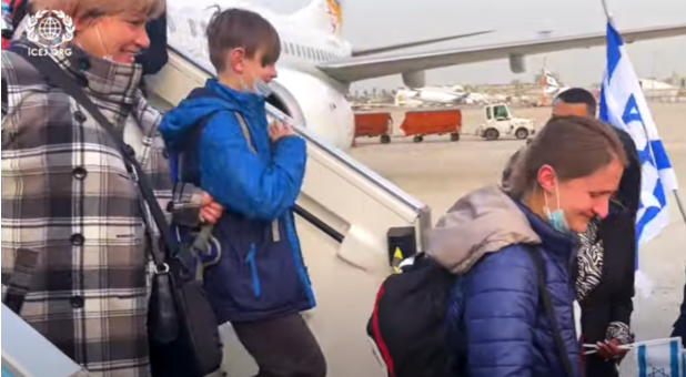 ICEJ Welcomes First Flights of Rescued Ukrainian Jews