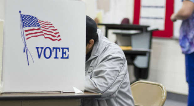 Voting booth