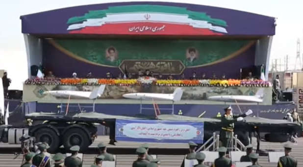 Iran Threatens Israel, Unveils ‘Longest-Range Drone in the World’