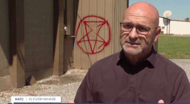 Vandals Sending Satanic Messages to Southern Pentecostal Church