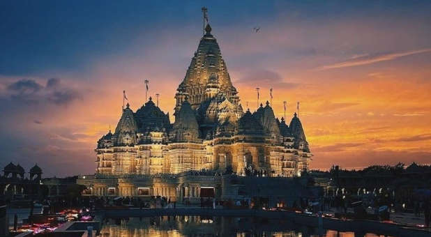 Hindu temple in New Jersey