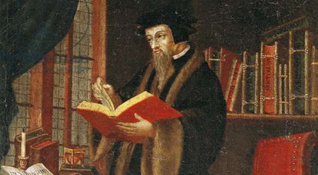 Portrait of John Calvin