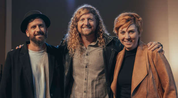 Yair Levi, Sean Feucht and Carine Bassili