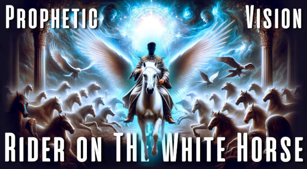 Rider on a white horse