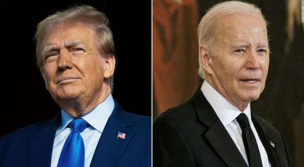 Donald Trump and Joe Biden