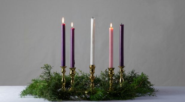 Advent candles