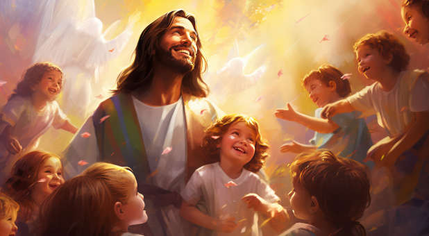 Jesus with children