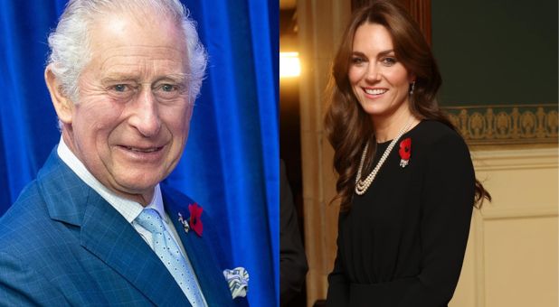 King Charles III and Princess Kate