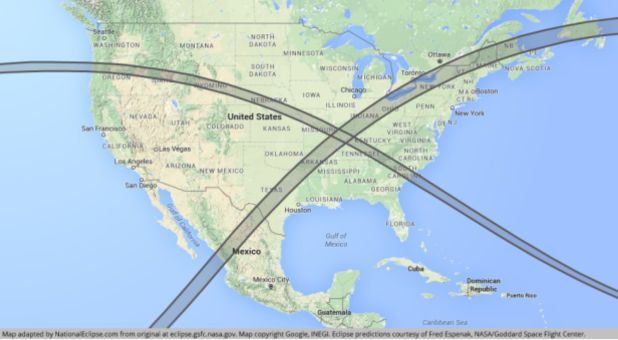 Eclipse Map