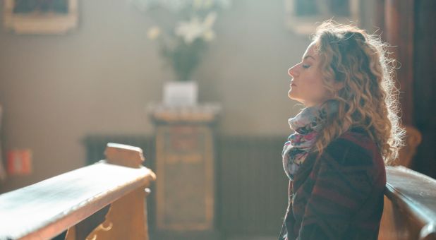 Woman in Church