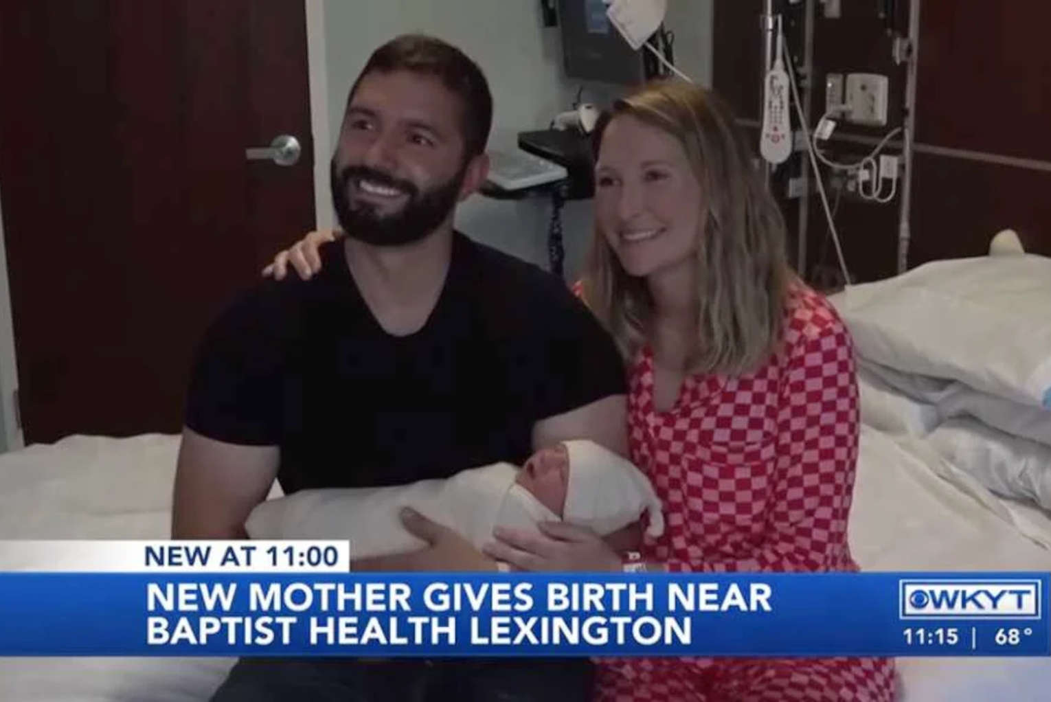 Mom Credits the Lord After Shocking Birth Takes Place on the Way to the Hospital