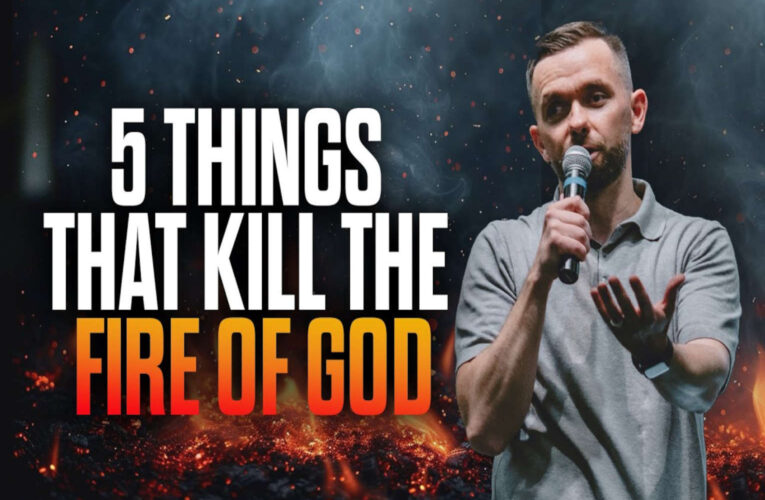 5 Ways to Snuff Out the Fire of God in Our Lives