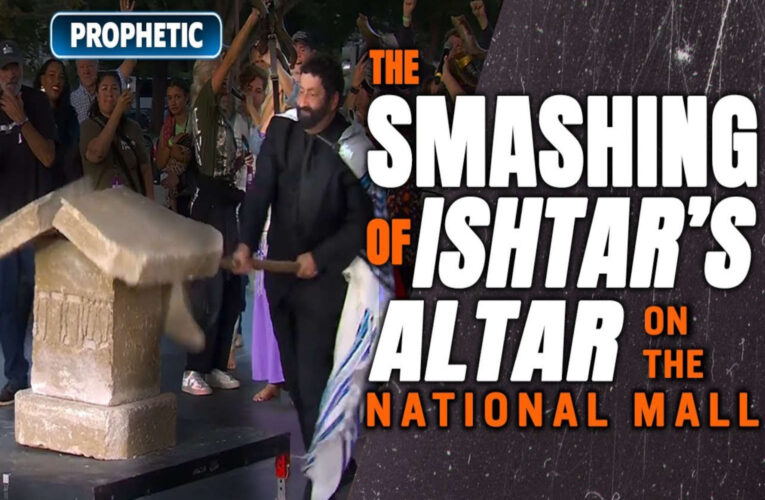 Jonathan Cahn Smashes Altar of Ishtar