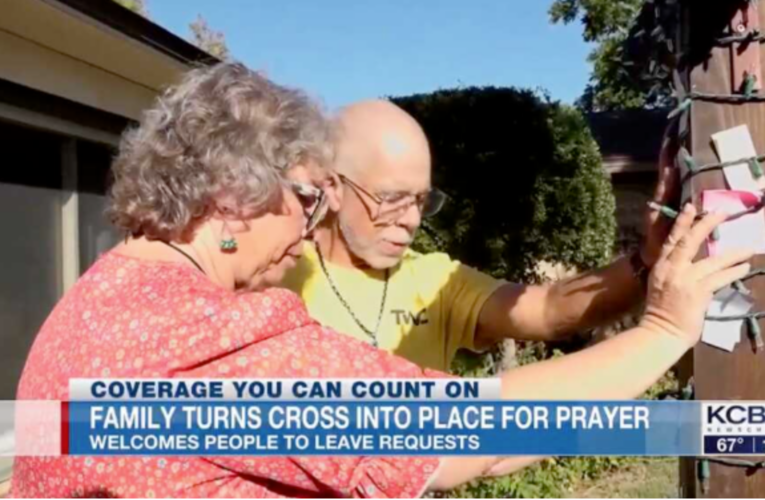 Texas Couple’s Bold Confession for Christ With Lawn Display